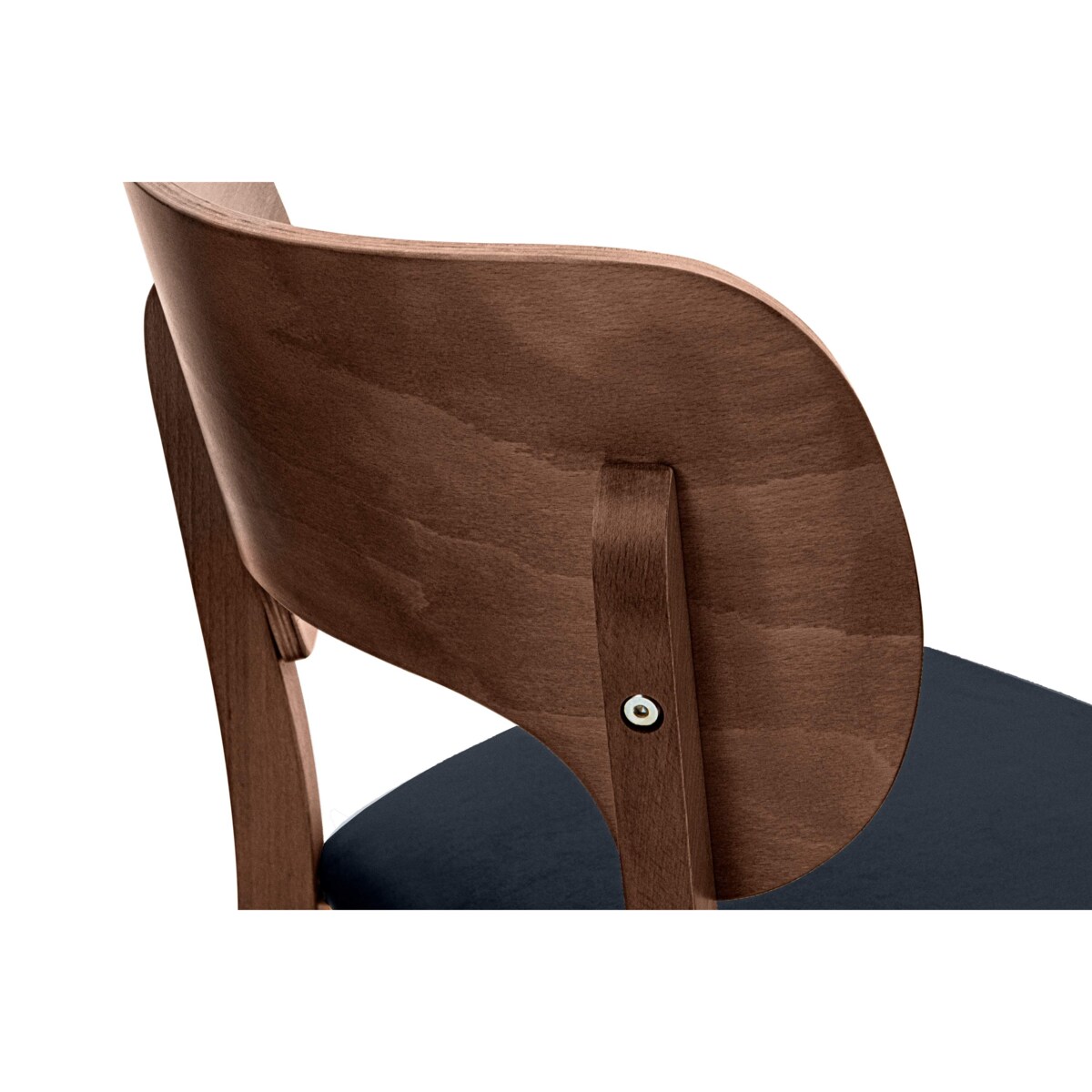 KONSIMO LYCO loftowe krzesła 2 sztuki ciemnoniebieskie