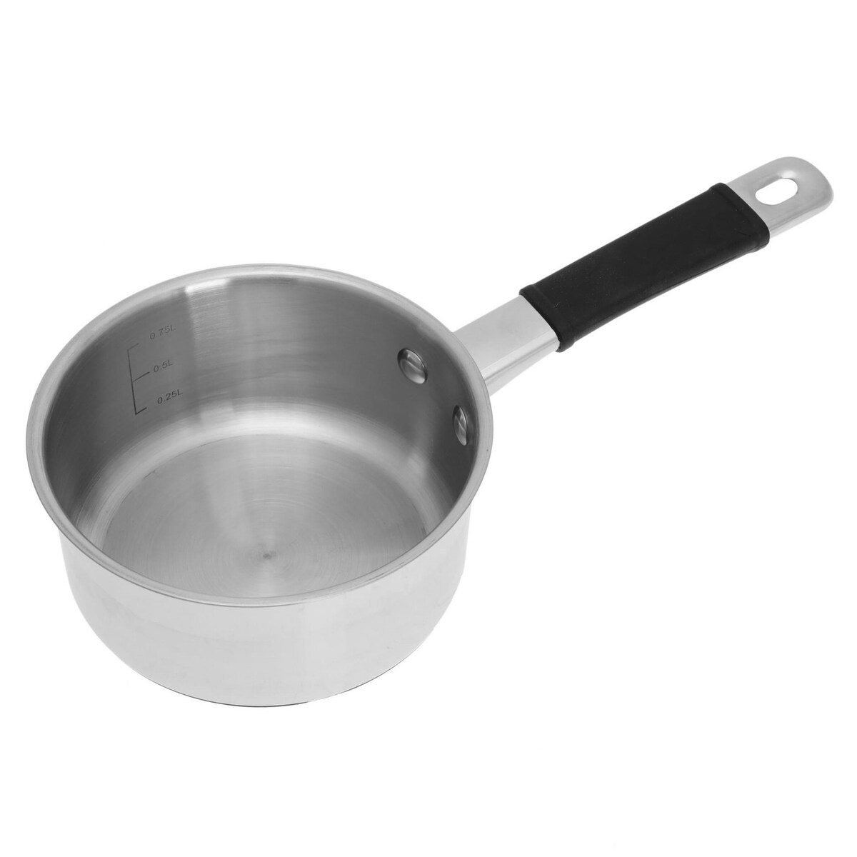 Rondel stalowy z pokrywką indukcja gaz 1.0L 14cm KINGHOFF