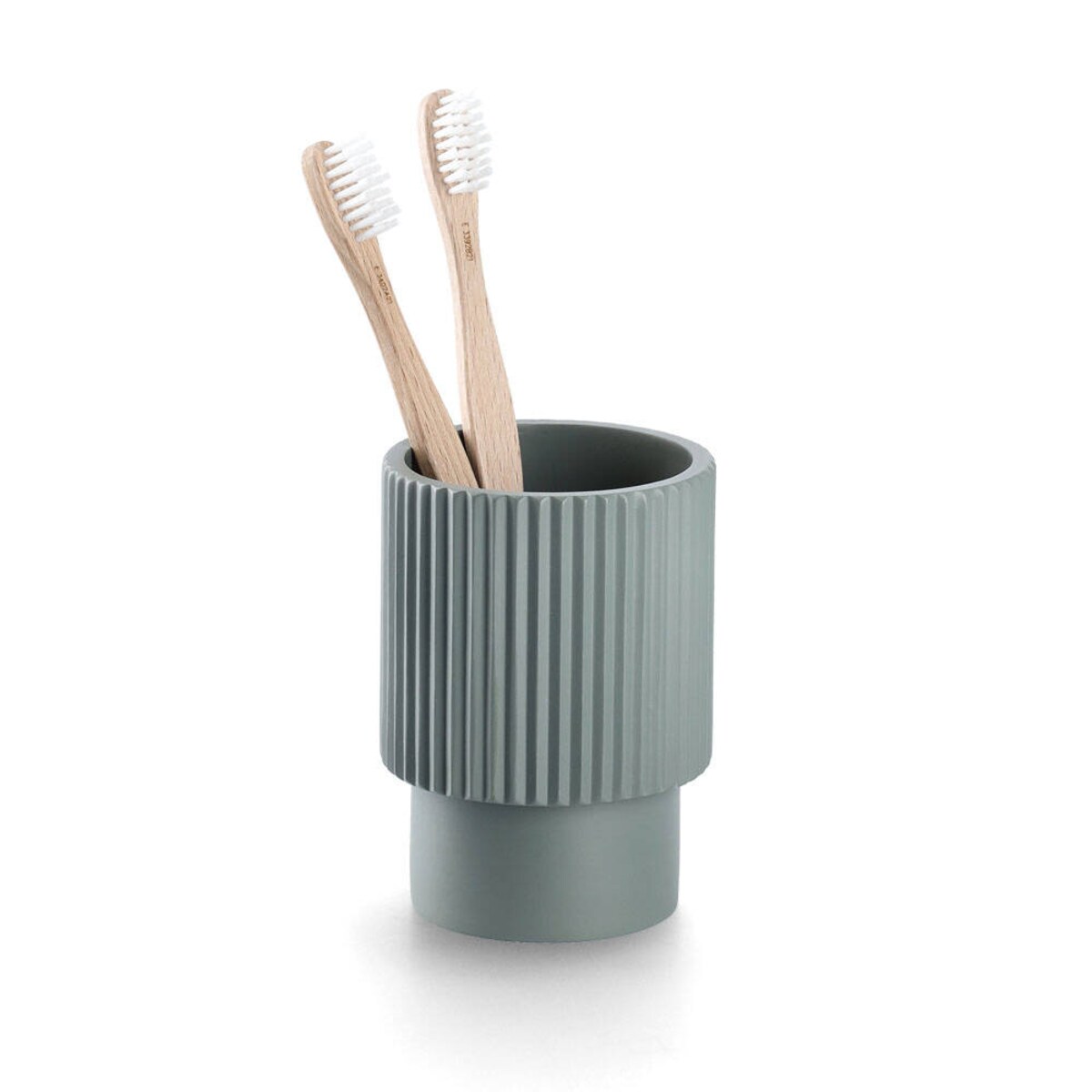 Prążkowany kubek z poliresinu STRIPES, Ø 8 cm