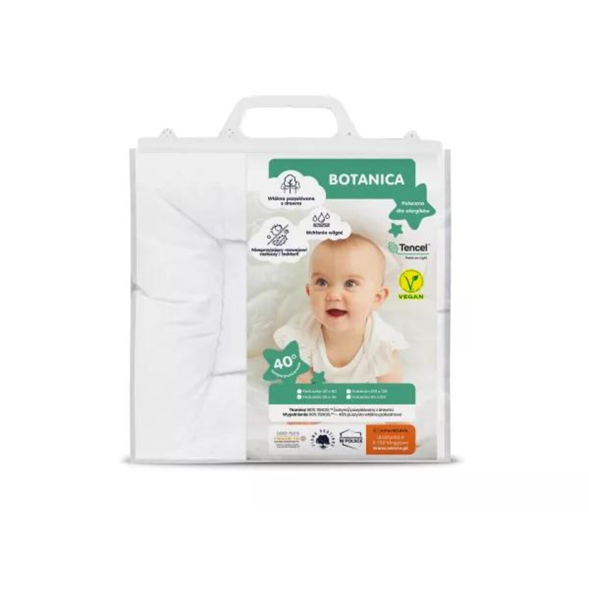 Poduszka dziecięca 35x40 BOTANICA Senna Baby