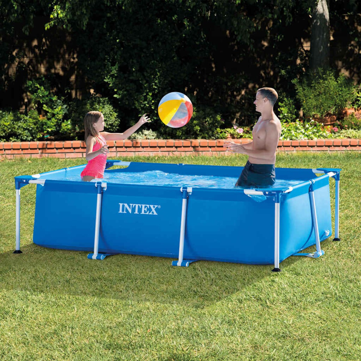 Intex Basen Rectangular Frame, 260 x 160 x 65 cm, 28271NP