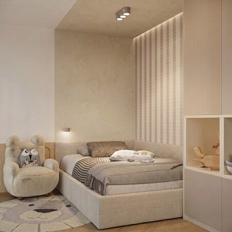 Kinkiet AURA taupe Gx53