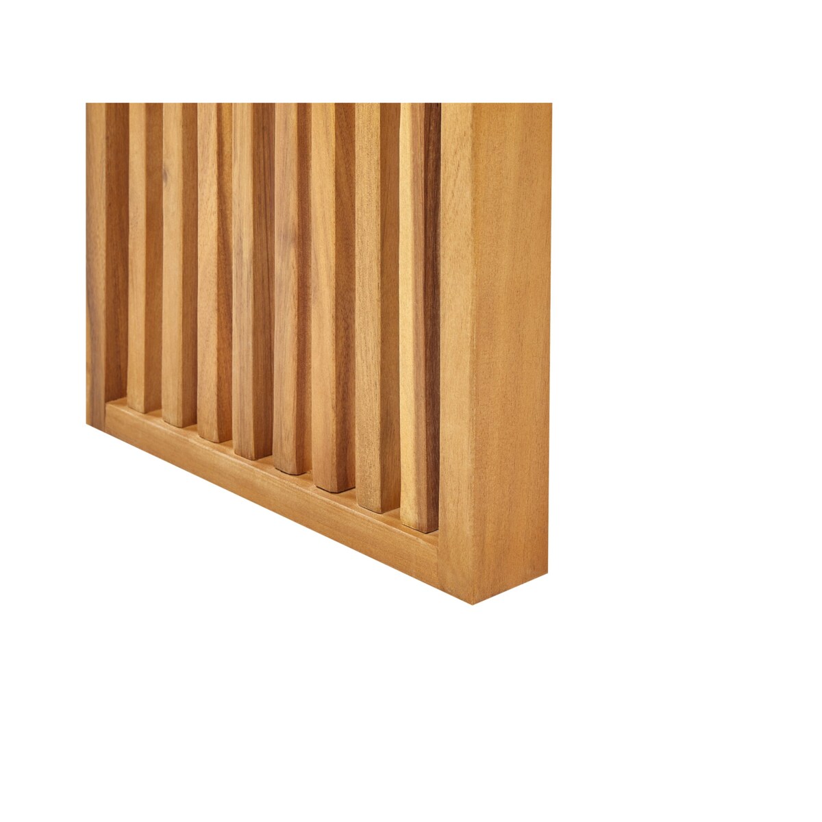 Ławka ogrodowa BELLANO 105 cm Drewno akacjowe Brązowy