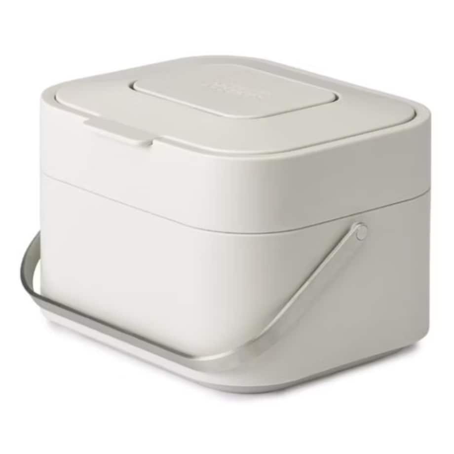 Pojemnik z filtrem zatrzymującym zapachy beżowy Stack IW, 23 x 20 x 16 cm, Joseph Joseph