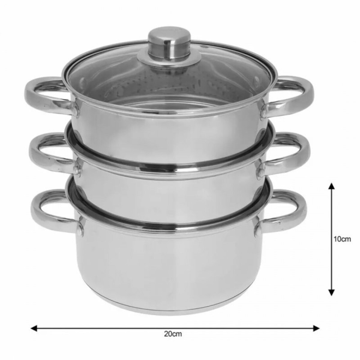 Kinghoff Garnek Na Parę 3.1L Kh-3321 20Cm