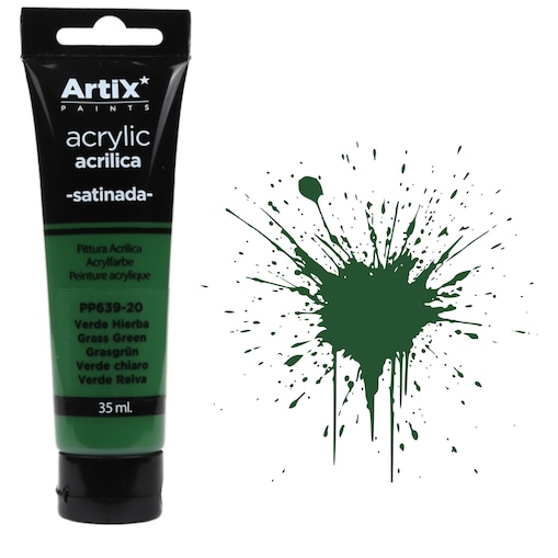 farba akrylowa grass green artix pp639-20 35ml