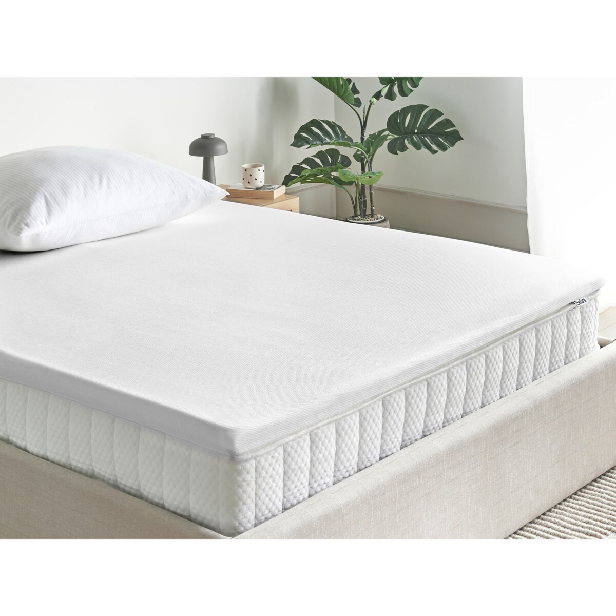 Materac nawierzchniowy topper piankowy 140 x 200 cm RESTFUL