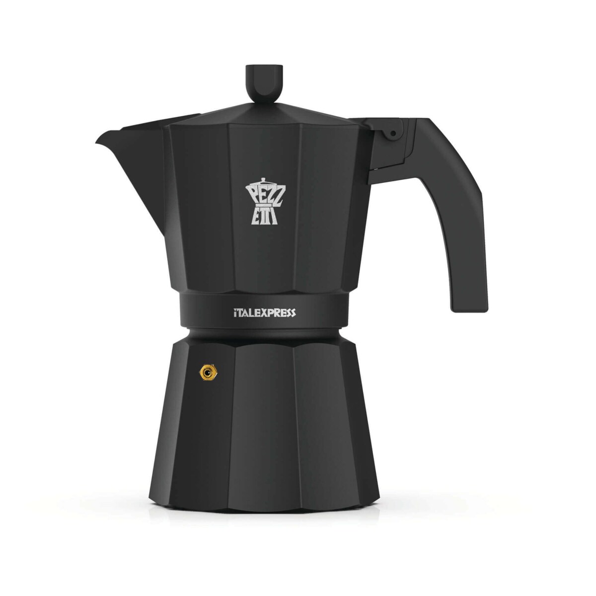 PEZZETTI ITALEXPRESS Emaliowana kawiarka (1 filiżanka) - Czarny