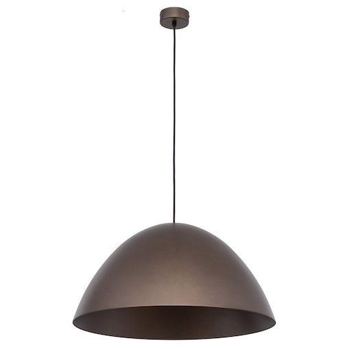 Lampa wisząca TK Lighting FARO BROWN 4509 brązowa 50 cm E27 loft industrialna do salonu i jadalni
