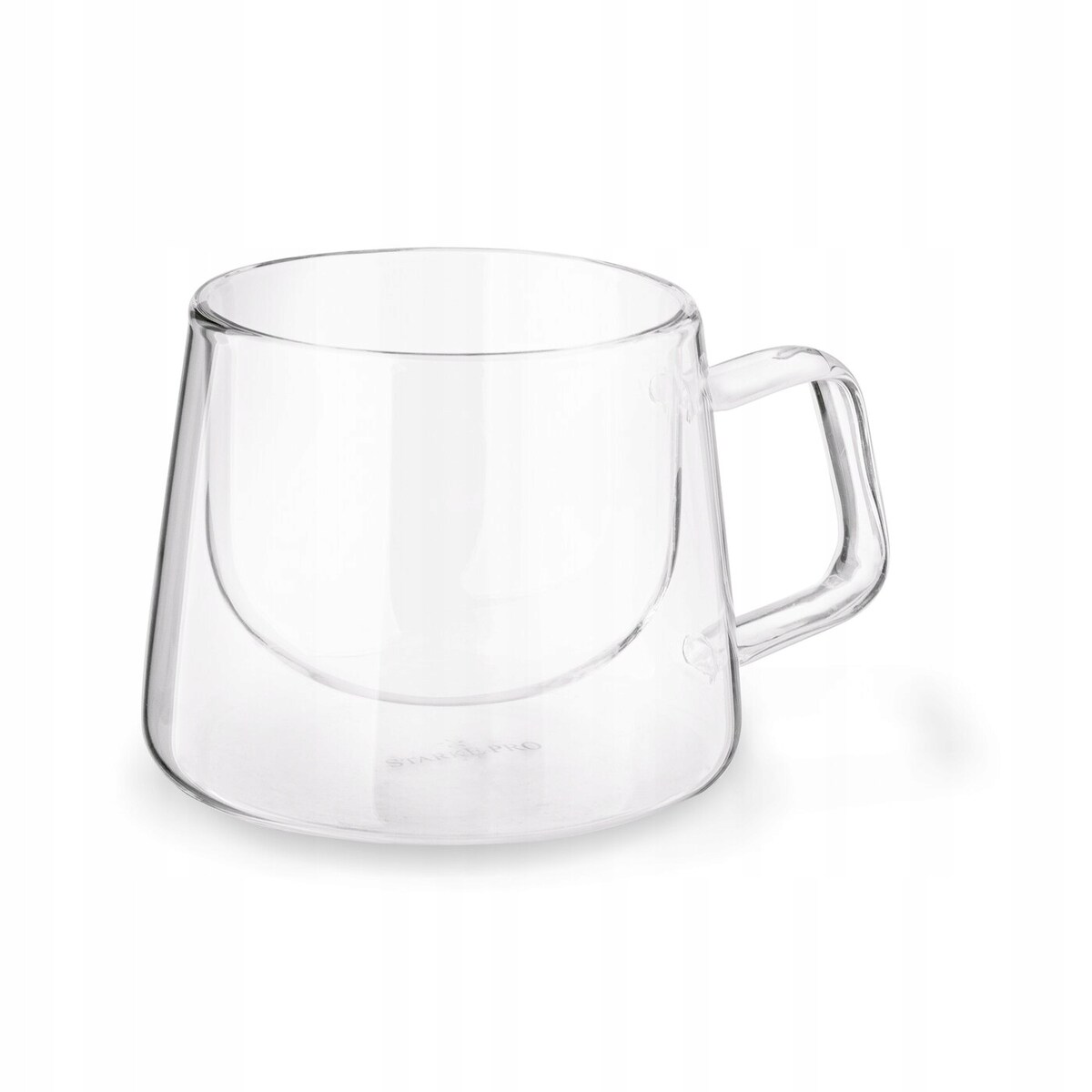 SZKLANKI Z PODWÓJNE ŚCIANKI 2x 300 ml na cappucino herbatę prezent mamy box