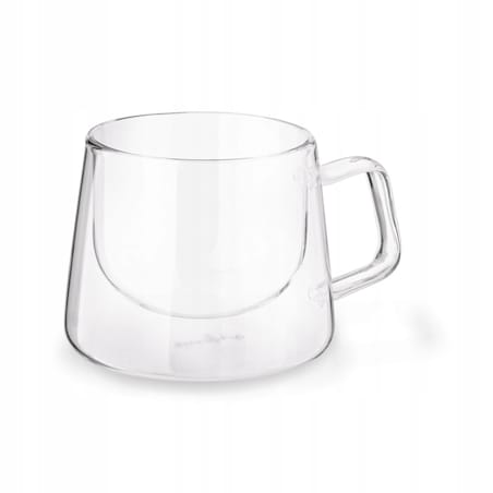 SZKLANKI Z PODWÓJNE ŚCIANKI 2x 300 ml na cappucino herbatę prezent mamy box