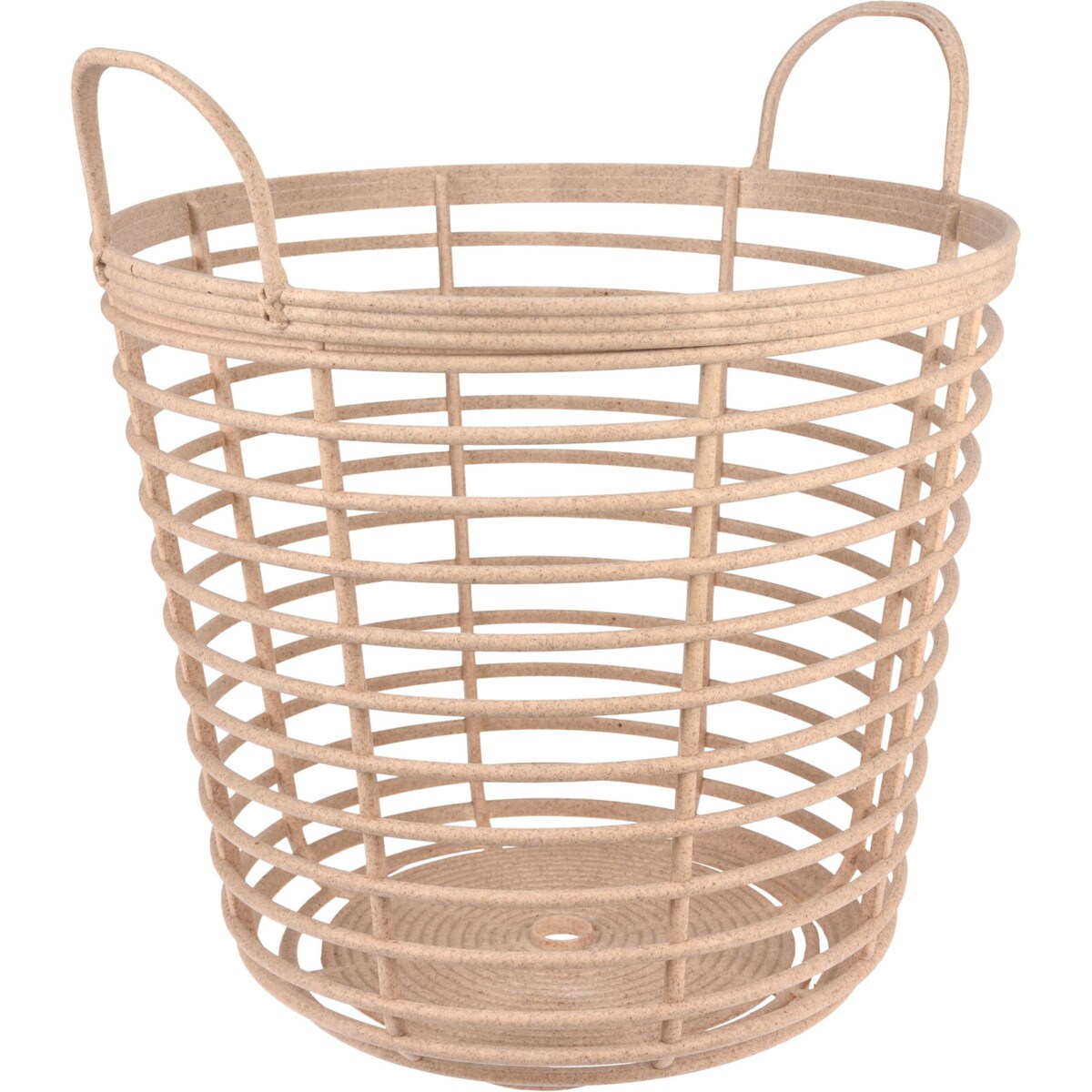 Prosty kosz z uchwytami do przechowywania, Ø 43 x 46 cm