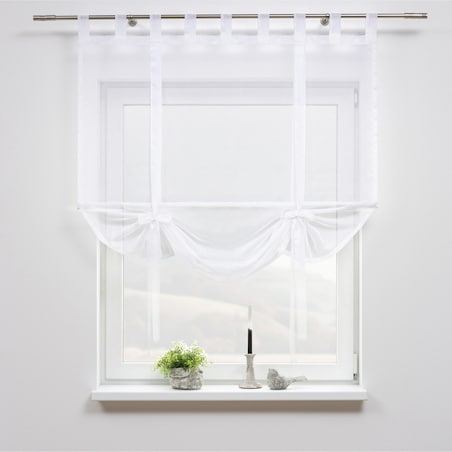 Roleta Roma 100x170 prześwitujący biały