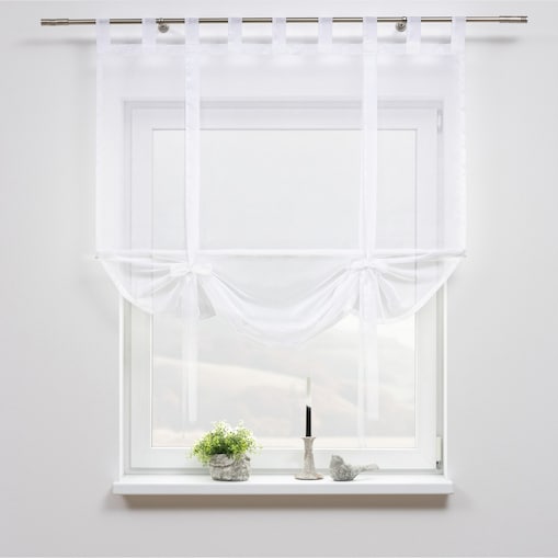 Roleta Roma 100x170 prześwitujący biały