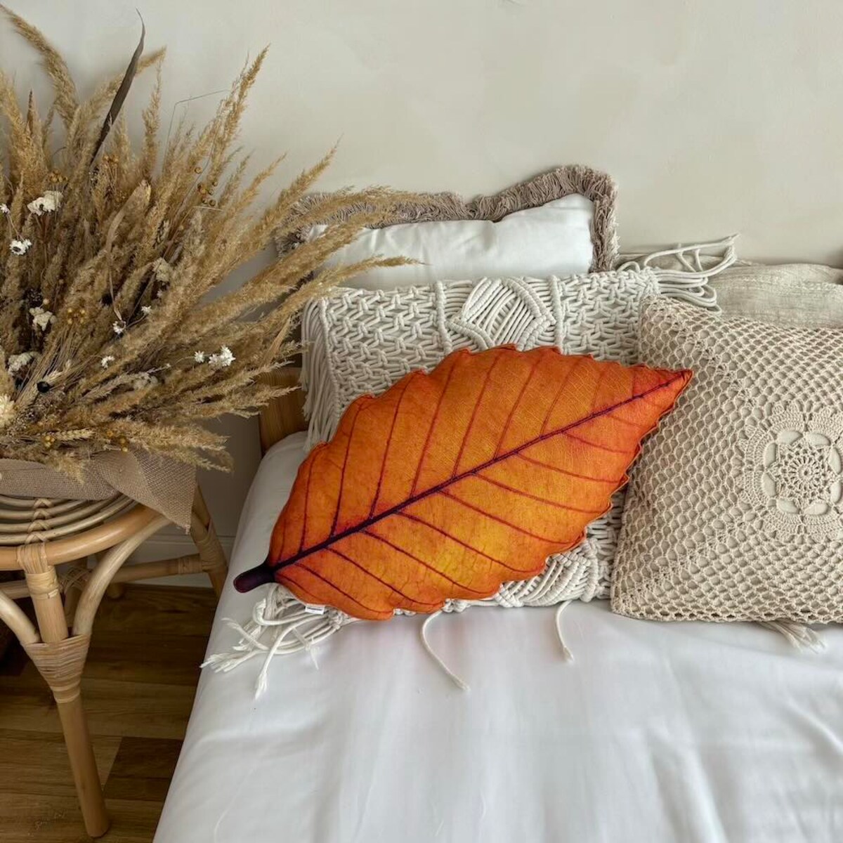Poduszka jesienna Liść Wiązu