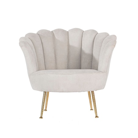 Fotel Sally Light Grey, 94 x 77 x 83 cm