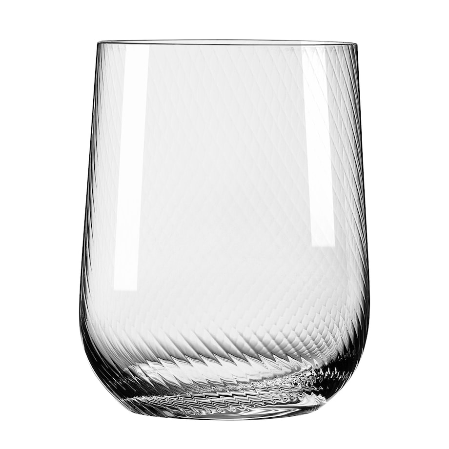 Ritzenhoff Zestaw 4 szt. szklanek do wody Amari, szkło kryształowe różne wzory 380 ml
