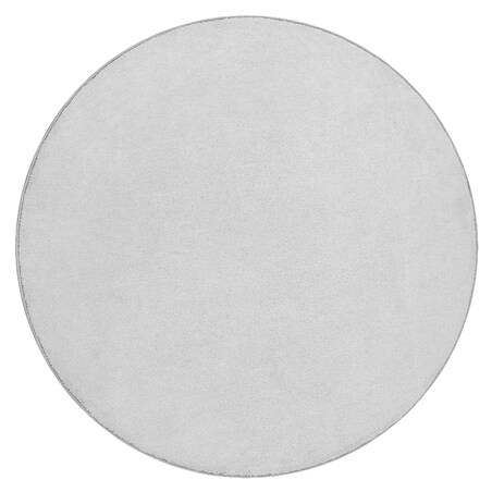 DYWAN koło CASHMERE srebrny 152 gładki koło 133 cm