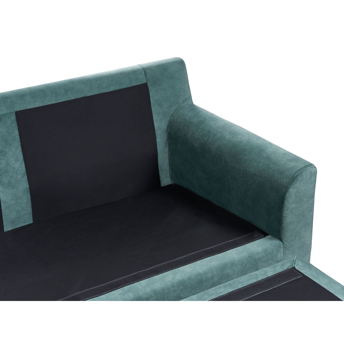 Narożnik ELVENES Lazurowy Welur