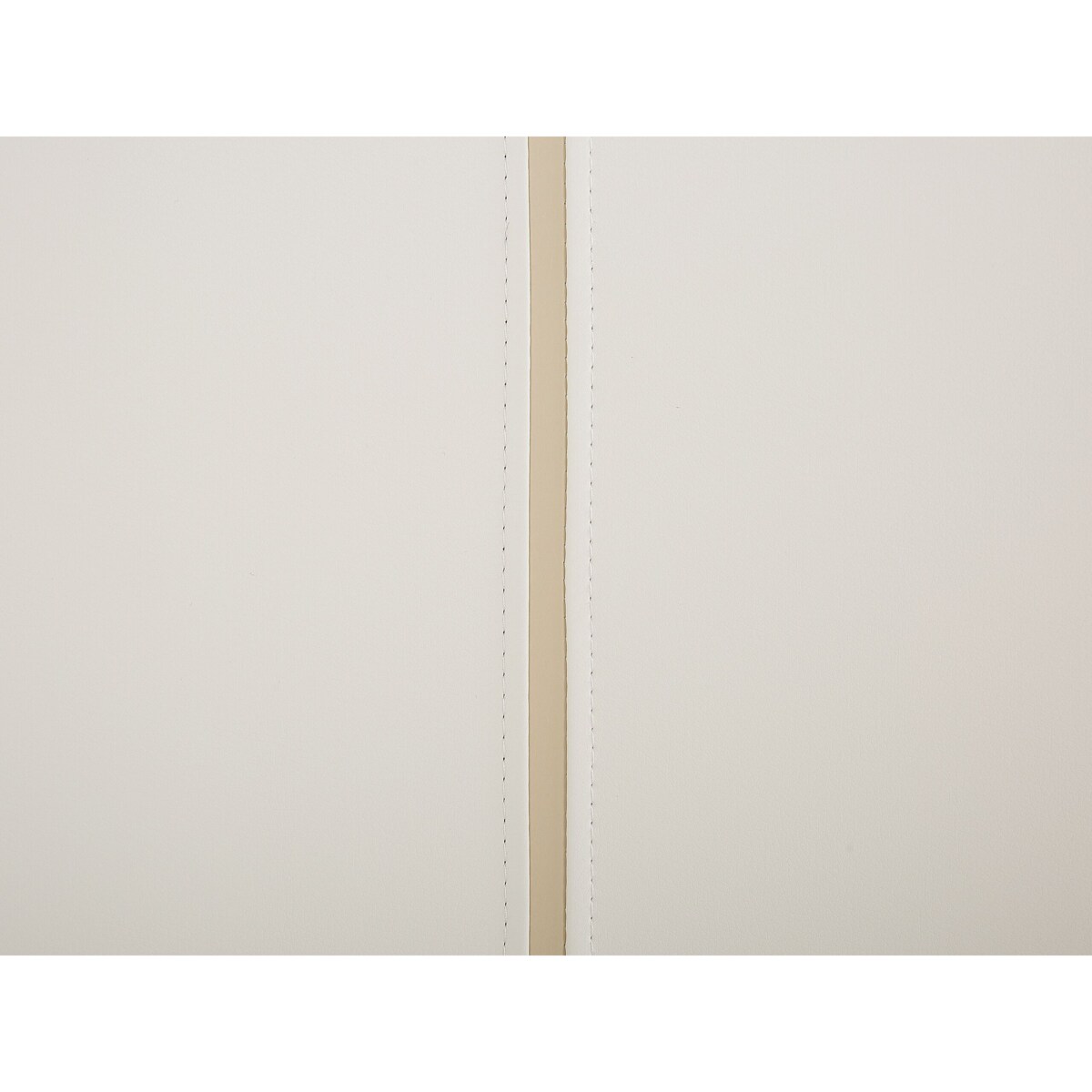 Łóżko ekoskóra 160 x 200 cm białe BETIN