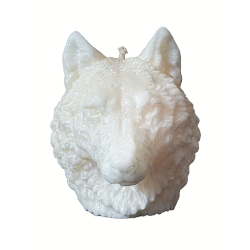 VERKOI Świeca Ozdobna Wolf Head