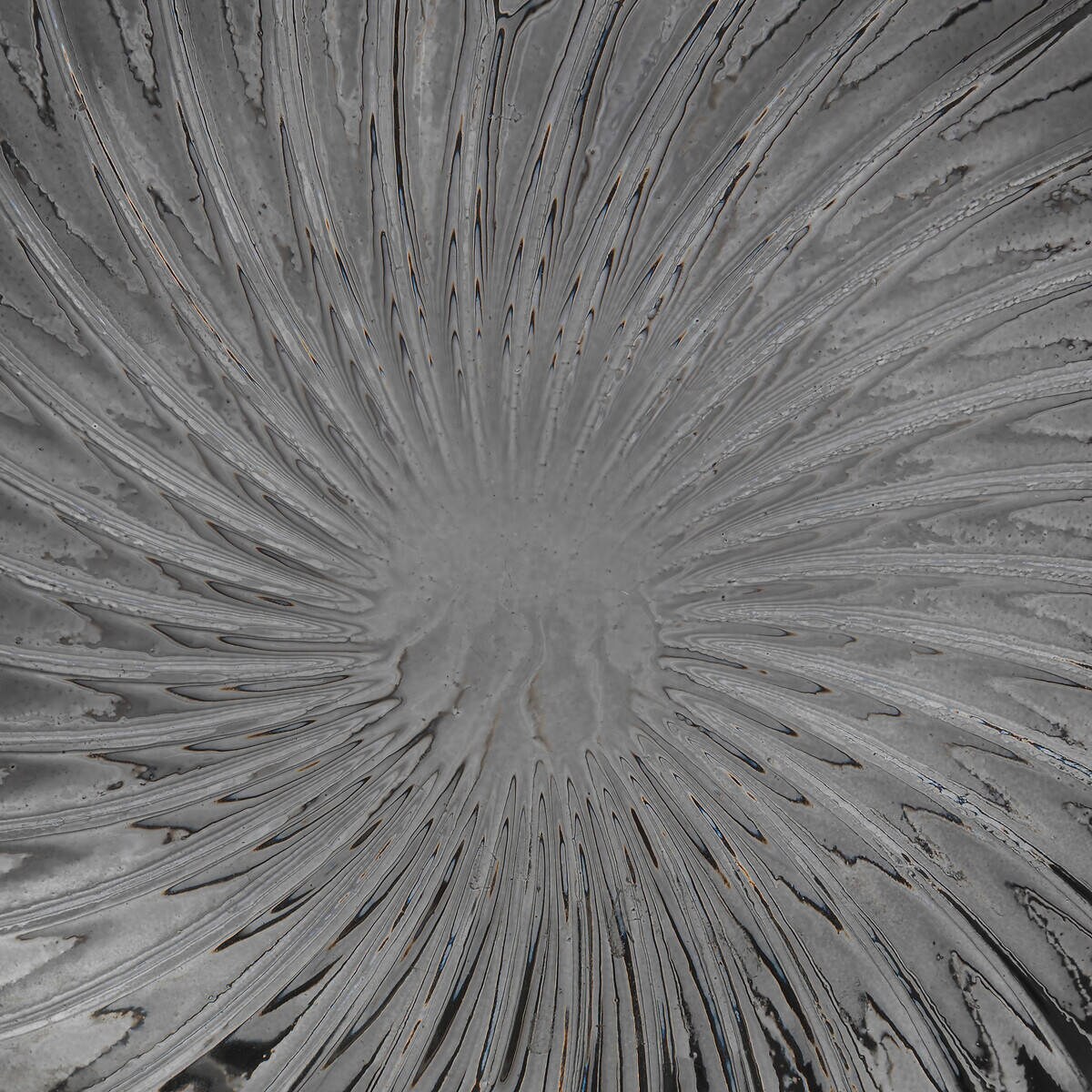 Wazon z barwionego szkła COQUILLAGE, 25 cm