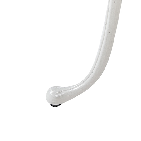 Stolik bistro DASCIO 61 cm 61 cm Metal Złamana biel