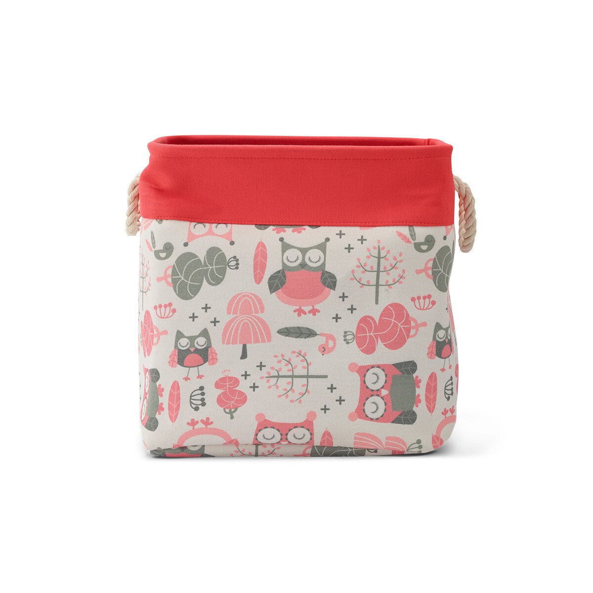 Konsimo LUZULA Kosz, czerwony