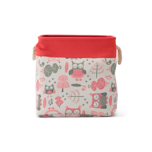 Konsimo LUZULA Kosz, czerwony