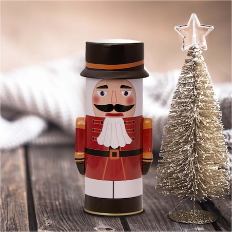 Puszka Na Pierniki Pojemnik Ciastka Świąteczna Boże Narodzenie 24,5X8,5 Cm Herbatę Cukierki