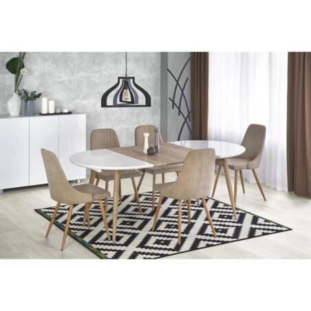 Krzesło tapicerowane K285 beżowe