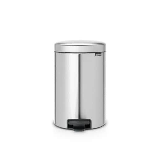 Kosz pedałowy 12l Newicon mat stal 112041