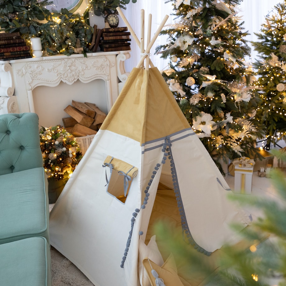 Namiot tipi Cozy Yellow Velvet