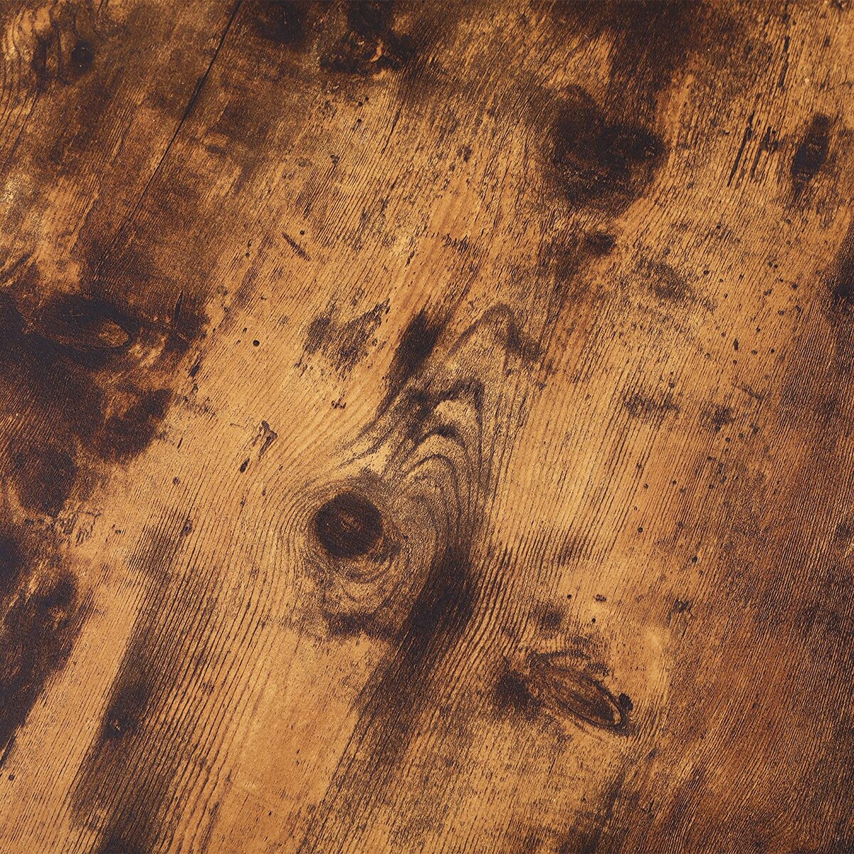 Regał Półka 56X34X172 Cm Rustykalny Brąz, Czarny