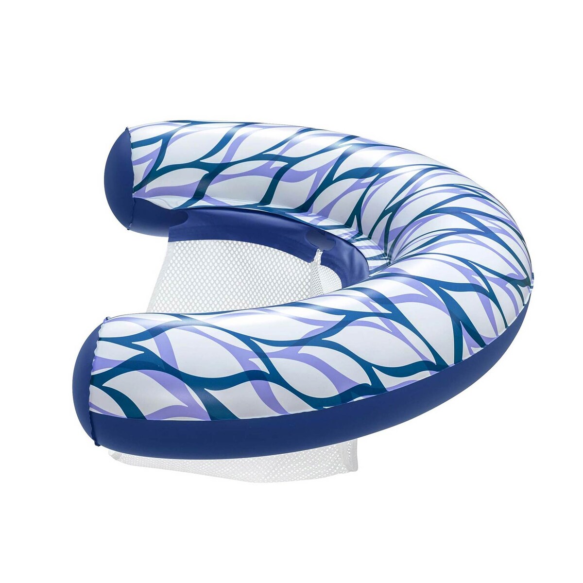 Dmuchany fotel do pływania Bestway 43922 materac plażowy wodny 119x67.5 cm