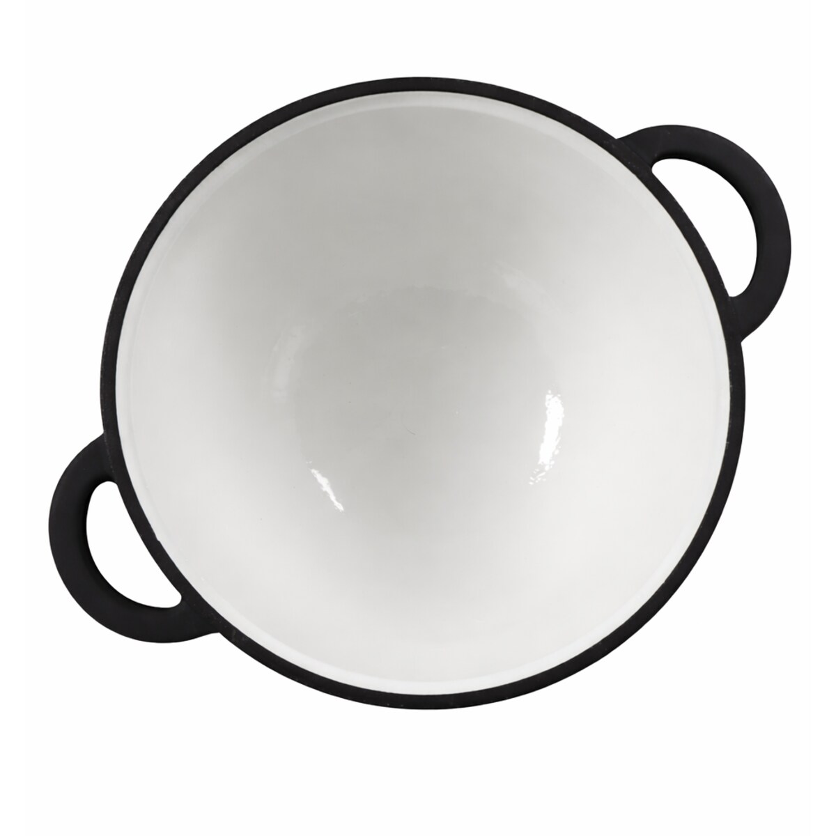 Kociołek żeliwny garnek na ognisko 2w1 emaliowany 10L grill ROSSNER