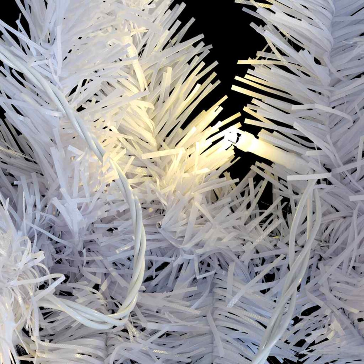 vidaXL Świąteczna girlanda z lampkami LED, 5 m, biała