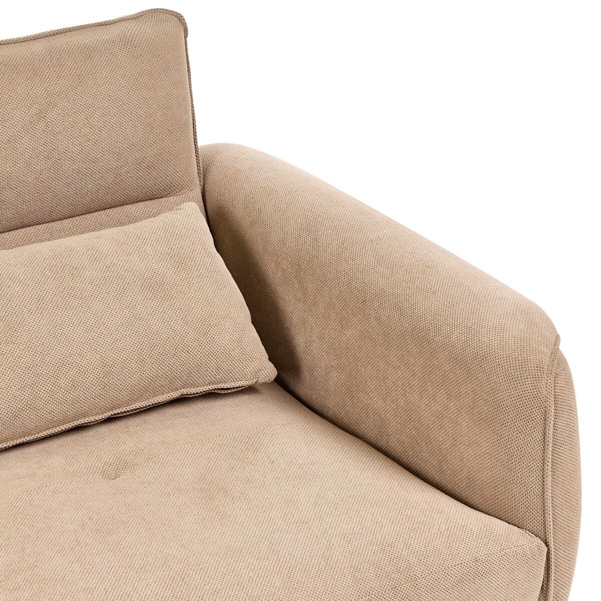 Sofa dla 3 osób WETLAN Jasnobrązowy