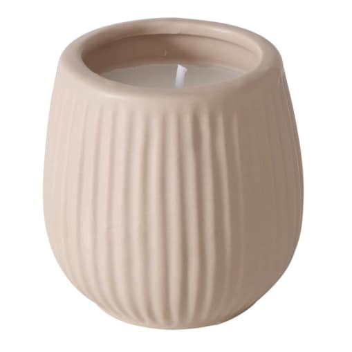 Świeczka ozdobna w porcelanie POMMERY, Ø 7 cm