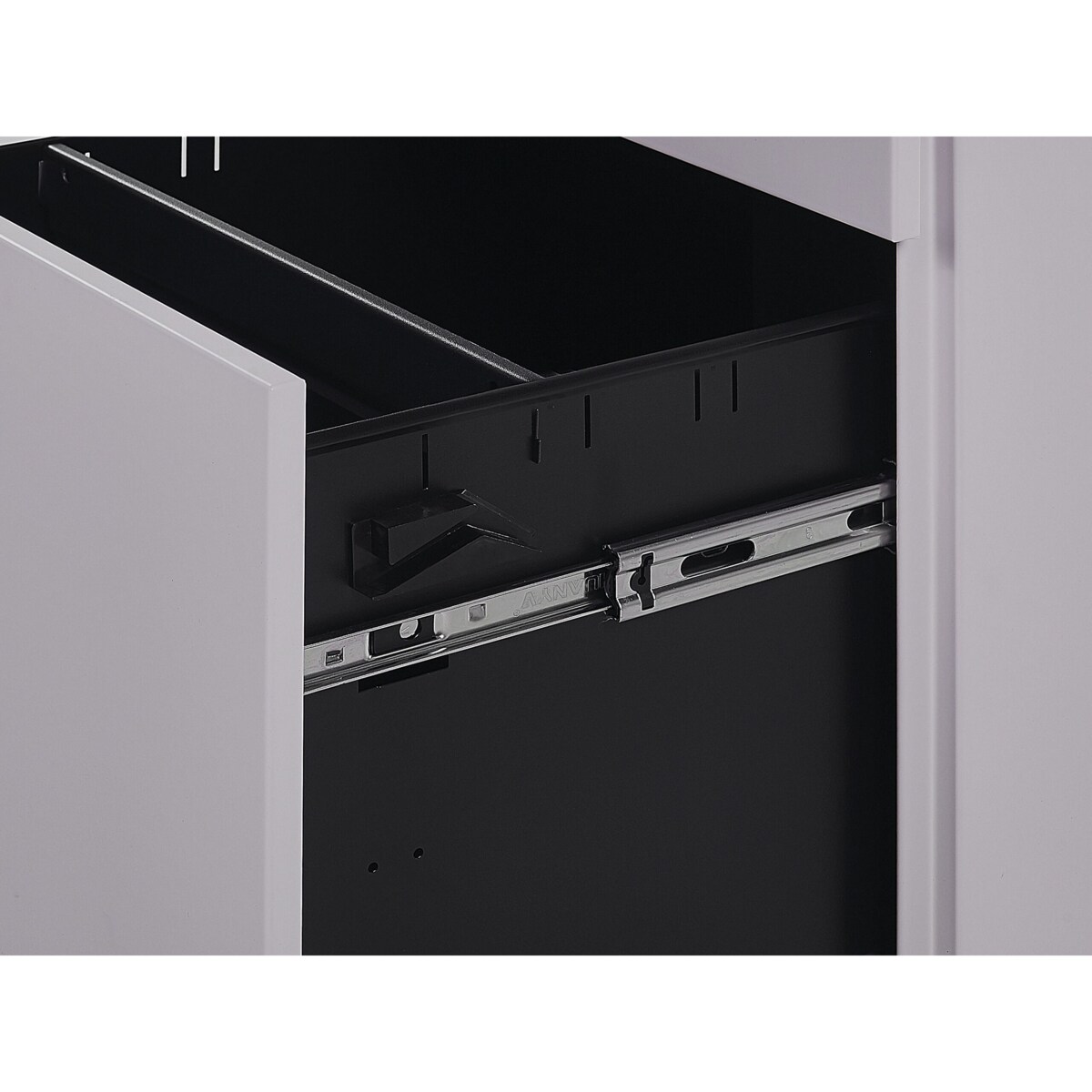 Szafka biurowa metalowa szara CAMI