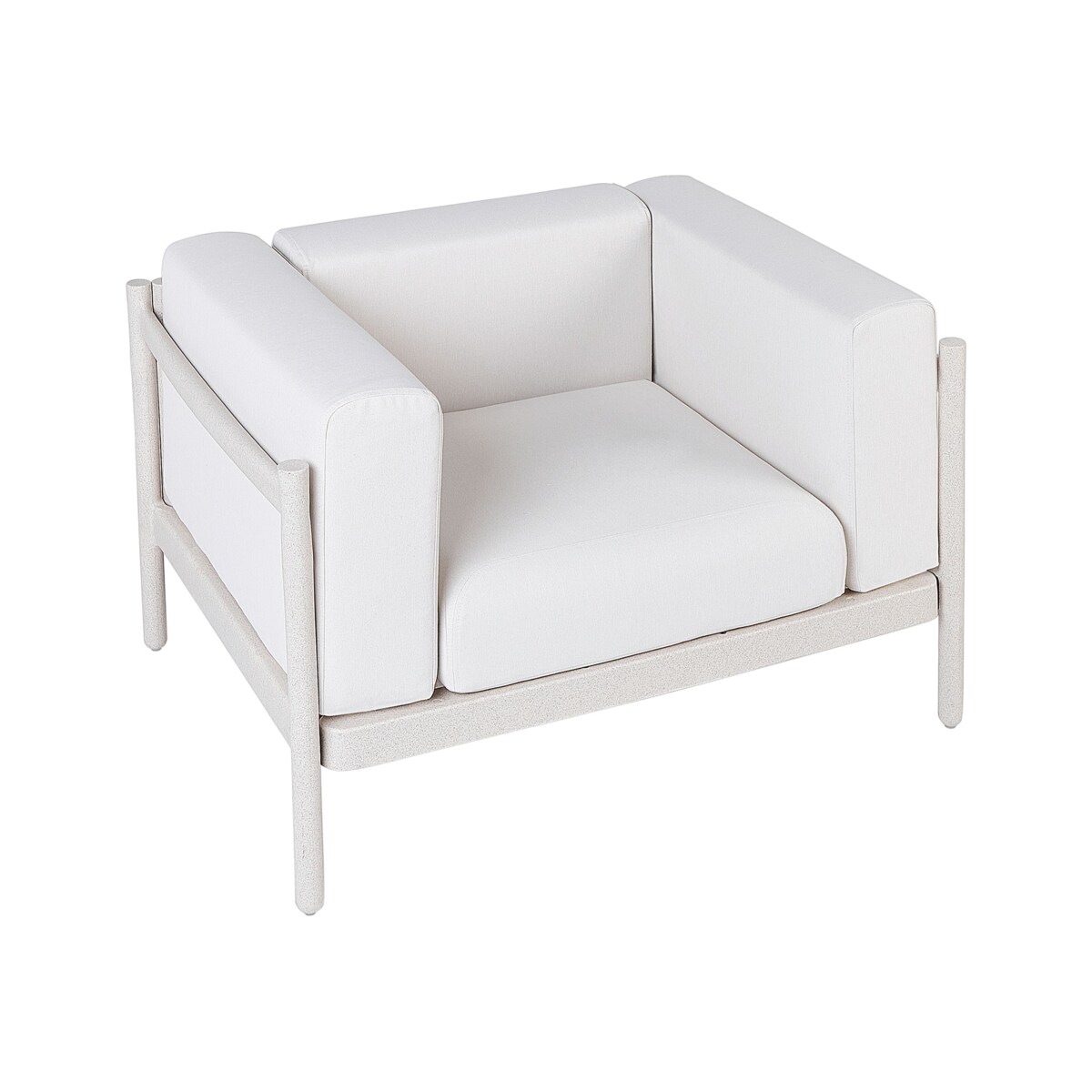 Zestaw 2 krzeseł Jasnobeżowy FERRETTI