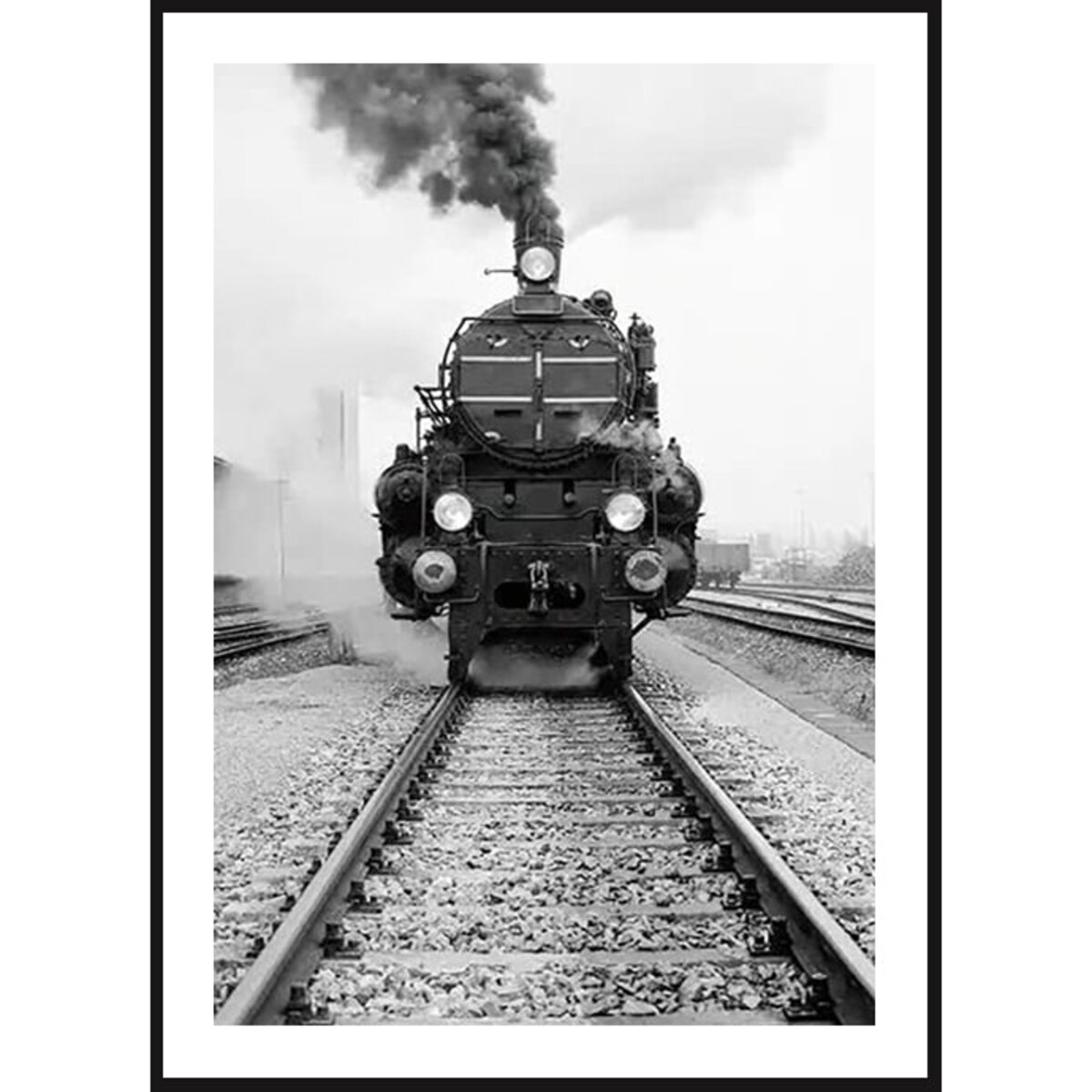 Poster Story, Plakat, Obraz - Stacja Kolejowa, wymiary 70 x 100 cm