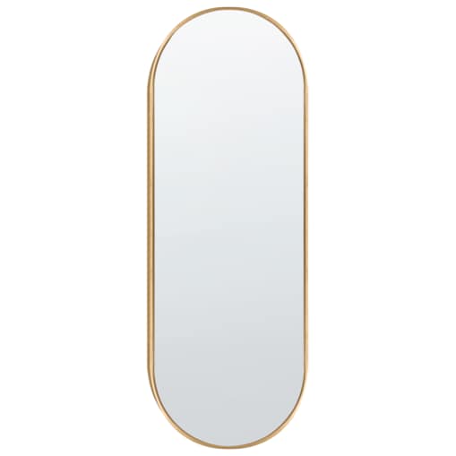 Lustro ścienne AZEVILLE 46 cm 122 cm Metal Złoty