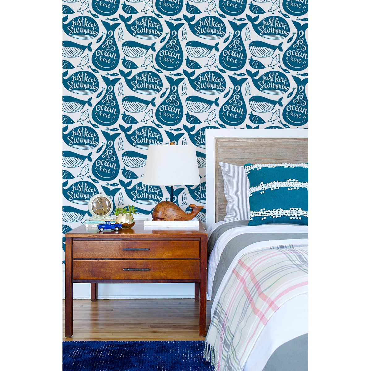 Tapeta Wieloryby, 416x254cm