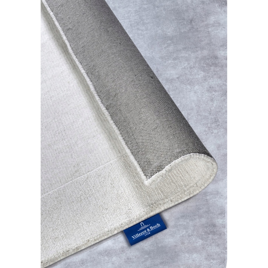 Chodnik wełniany do korytarza 80x250cm, kremowy nowoczesny wzór 3D