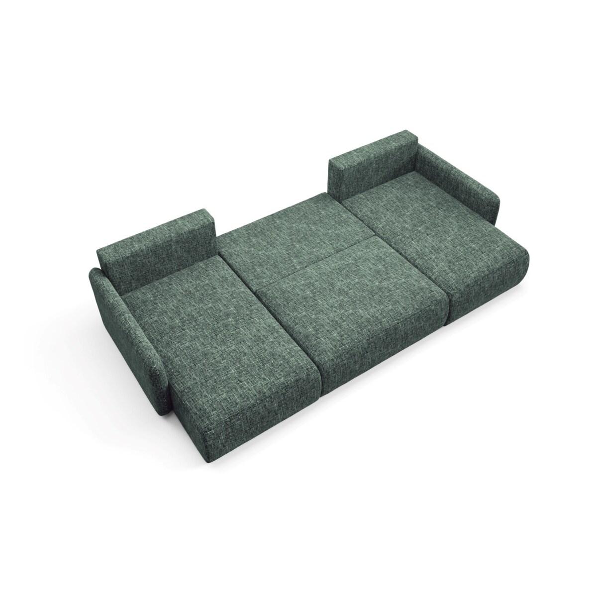 Narożnik LIVELLO U z funkcją spania Kolor: IMO 40