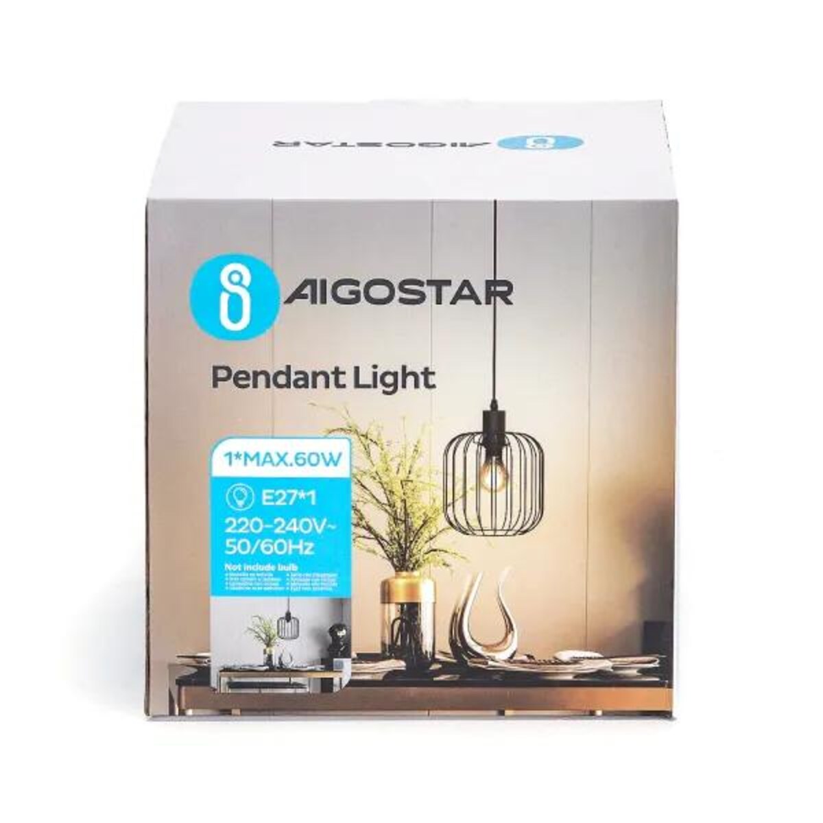 żelazna lampa wisząca loftowa e27