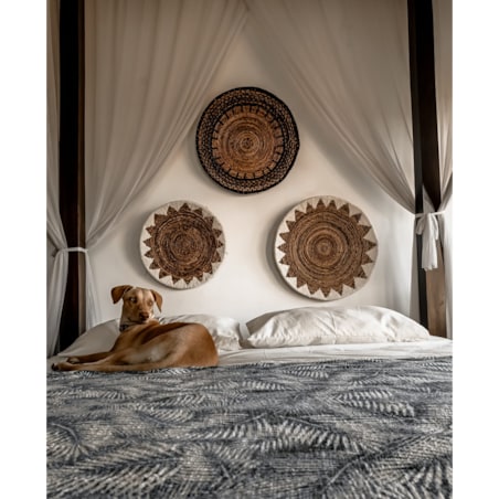 TALERZ Z BANANOWCA CZARNY S