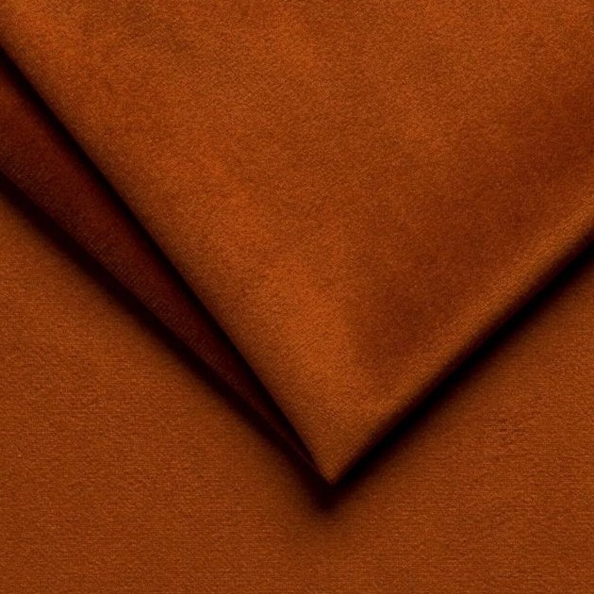 Narożnik rozkładany z zagłówkiem i pojemnikiem OLI, lewostronny, rdzawy