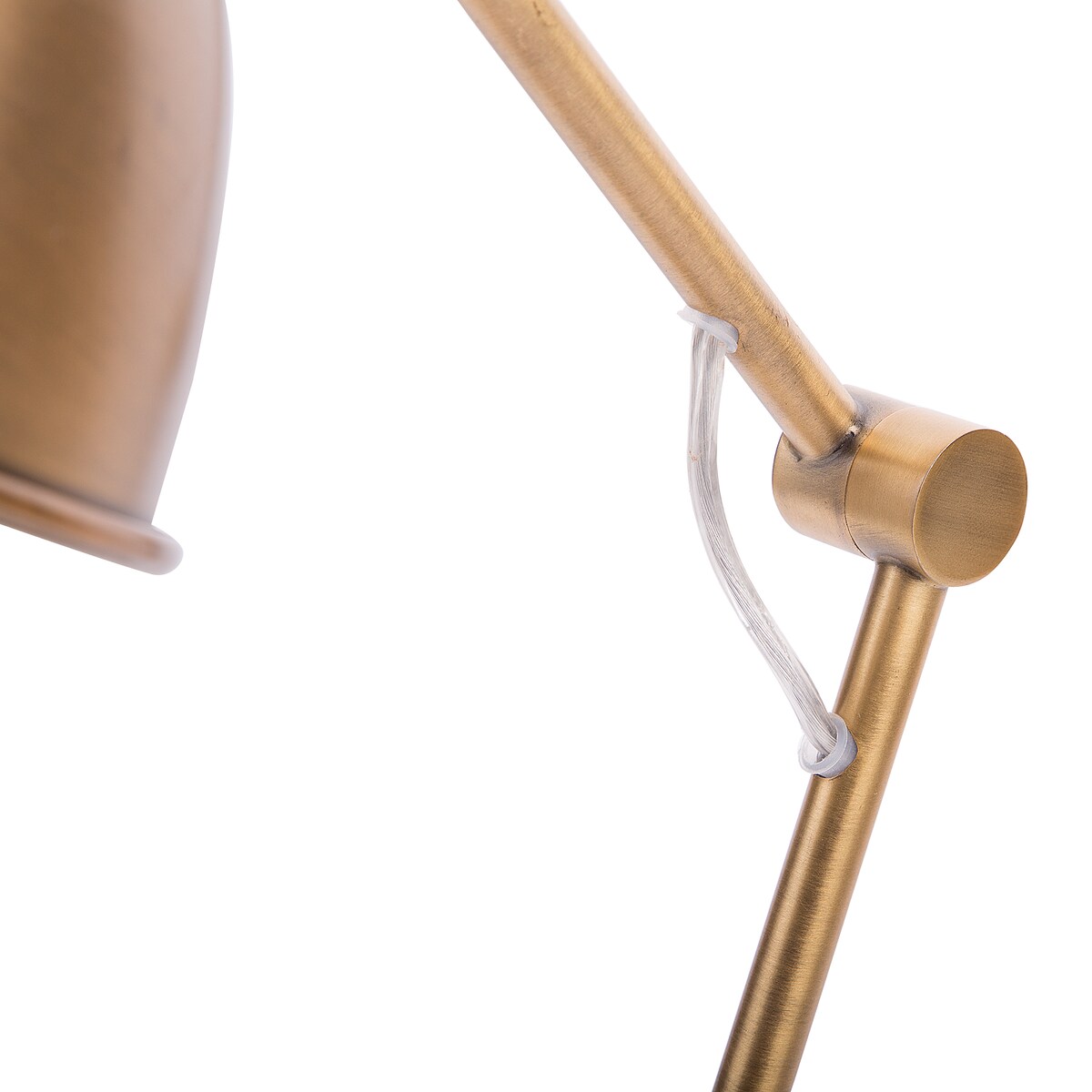 Lampa biurkowa MONSAN Regulowana Metal Mosiężny
